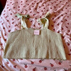 Wray NYC 3X Shirred Tank Top